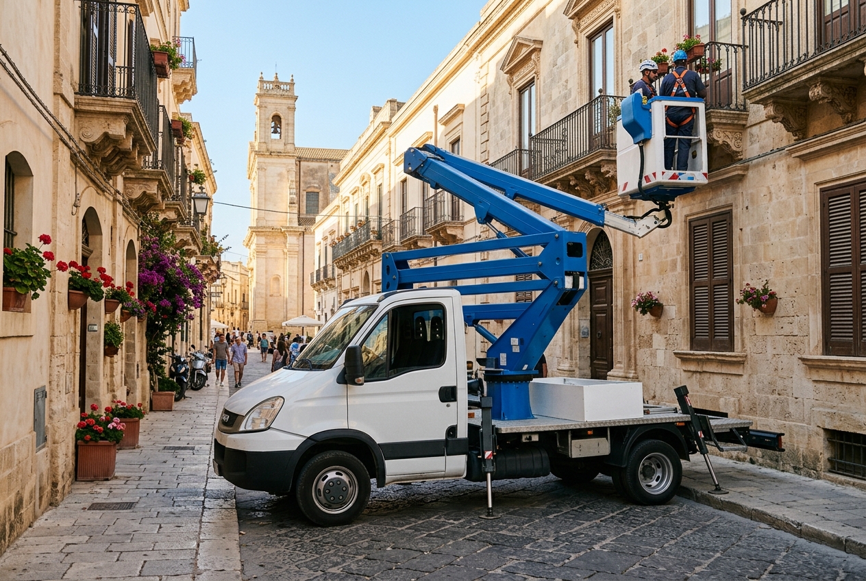 Piattaforma Oil&Steel Snake 2112 su Iveco Daily